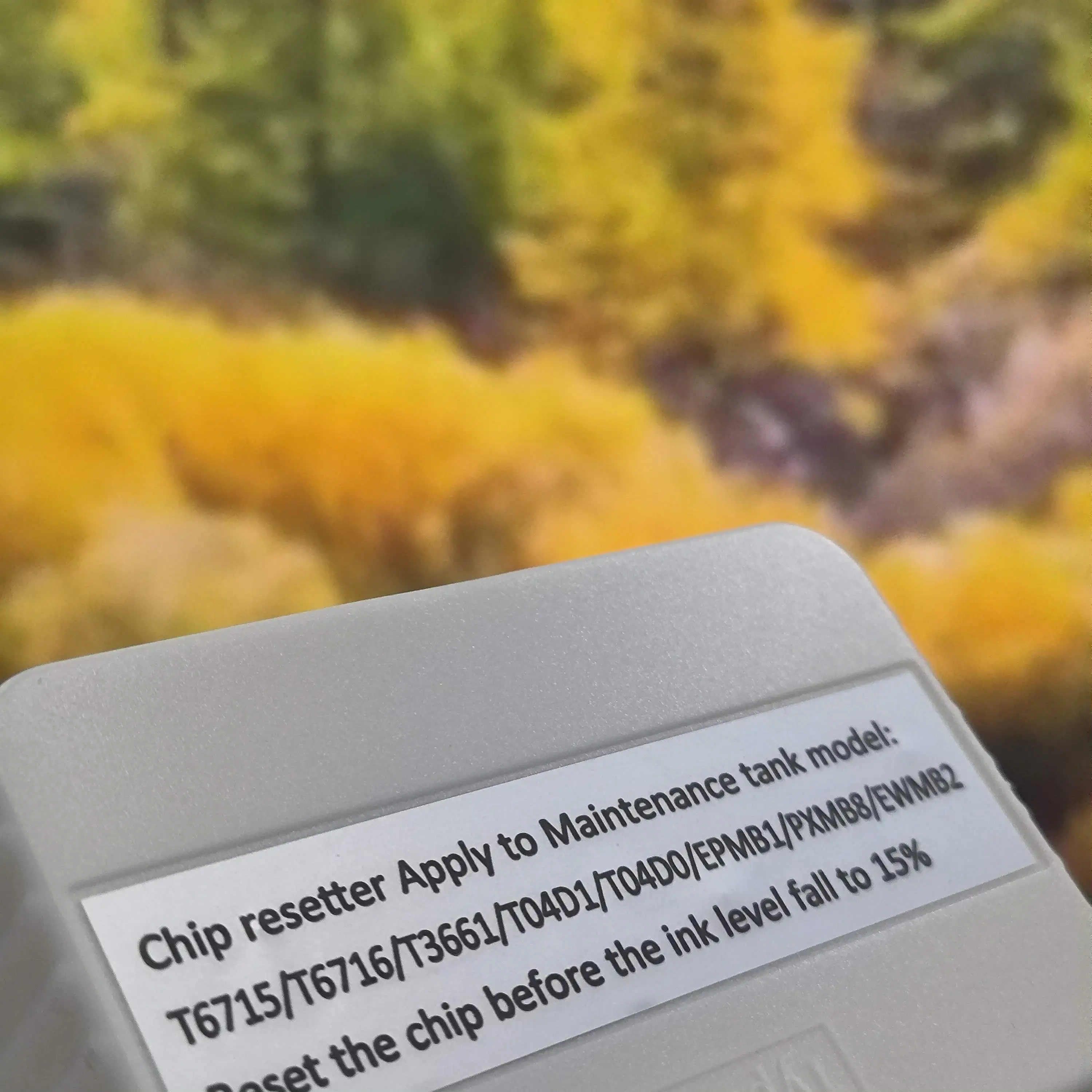 

1 шт. T04D1 сброс чипа резервуара для обслуживания для принтеров Epson L6490 L14150 L6270 WF-2860 WF-2865 WF-2861 M1180 M3180