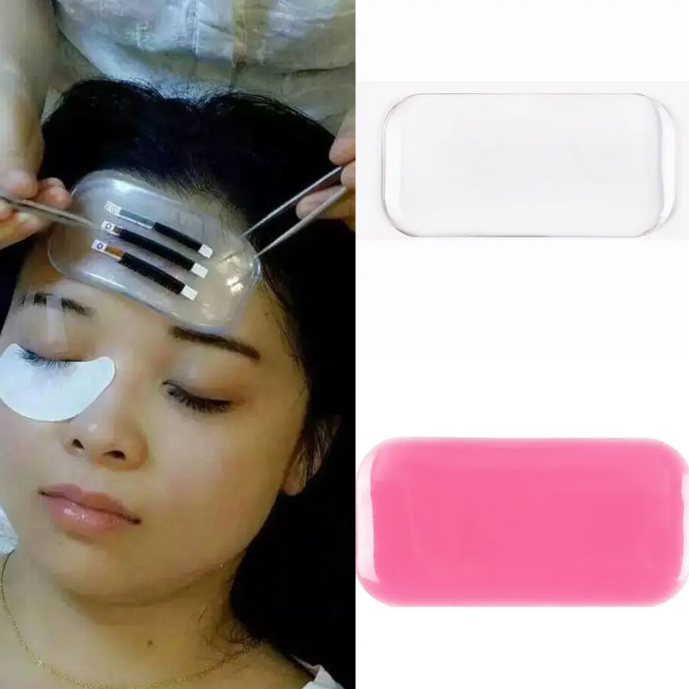Portable Eyelash Holder Eyelash Extension Tool Silicone Pad Eyelash Pad Eyelash Stand Lash Stand
