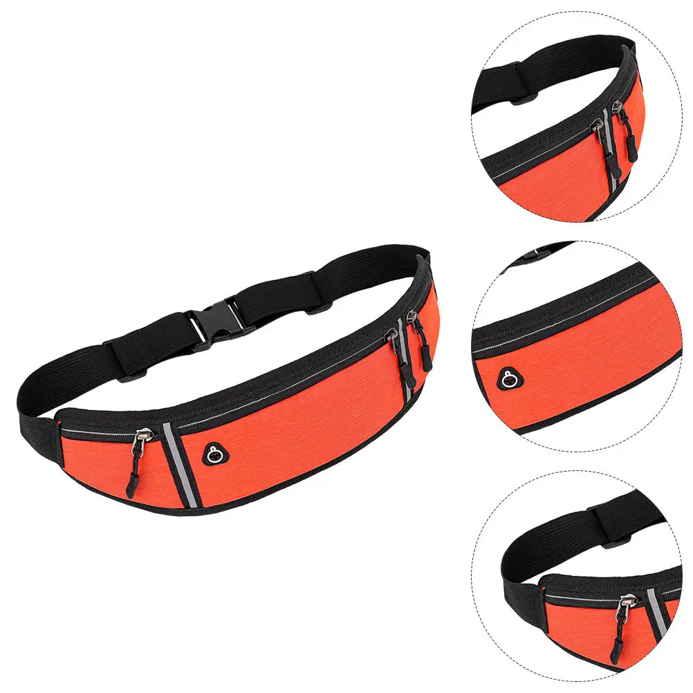 

Waterproof Waist Bag High Quality Oxford Material Unisex Outdoor Waist Pack for Running Sports Travel Hiking Shopping Storage