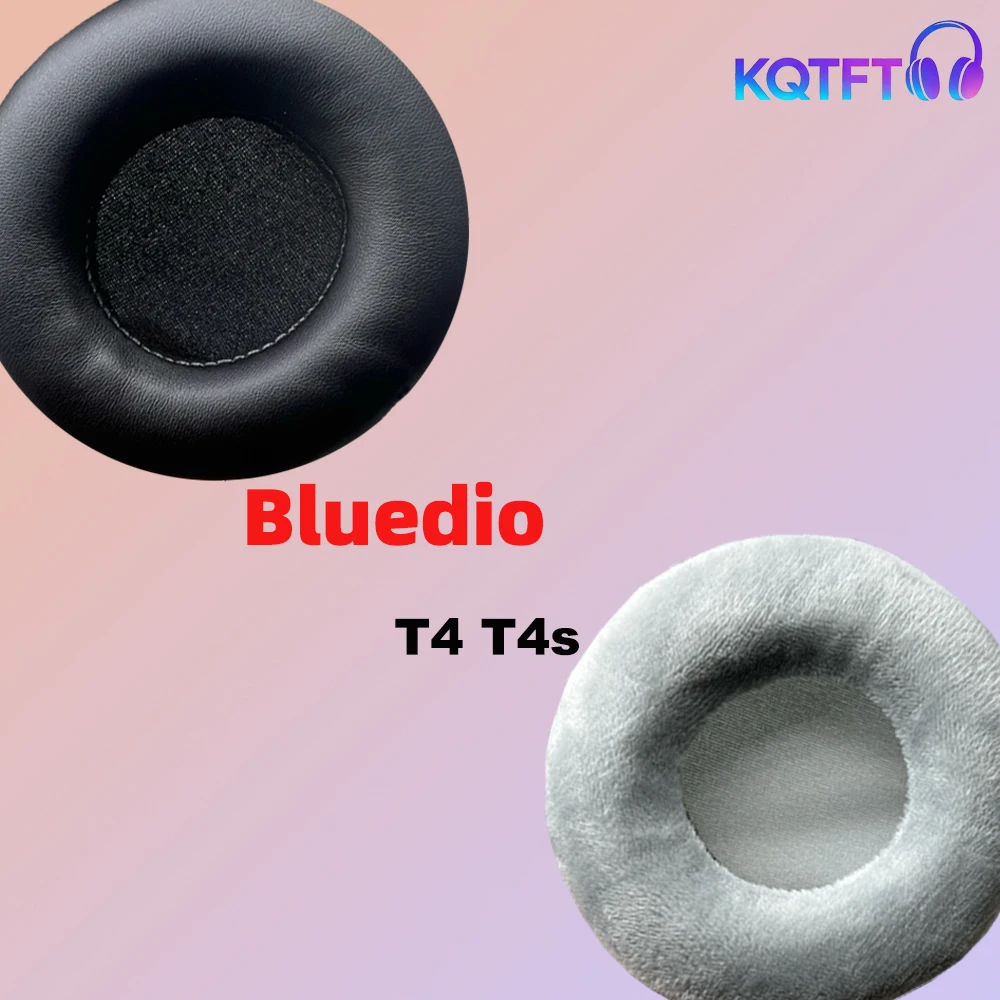 Сменные амбушюры для Bluedio T4 T4s: кожаные подушечки, велюровые накладки, чехлы для наушников