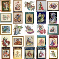 Cross Stitch Kit Cross stich Kits Homfun Craft Cross Stich Painting Joy Sunday Christmas Decorations FDIM 8495 Angel of Peace