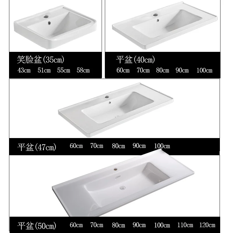 

[Прямые поставки с завода] Интегрированная керамическая раковина Taichung Basin для балкона, одинарная