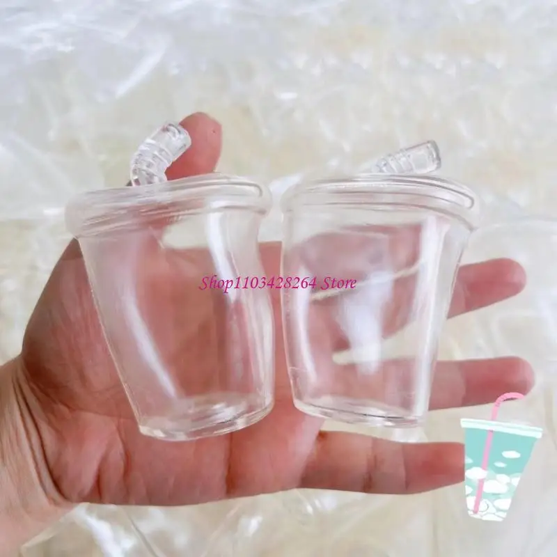  Elastic Drinking Straw Cup Simulation Bottle Squeeze Toy Making Kits for Adult