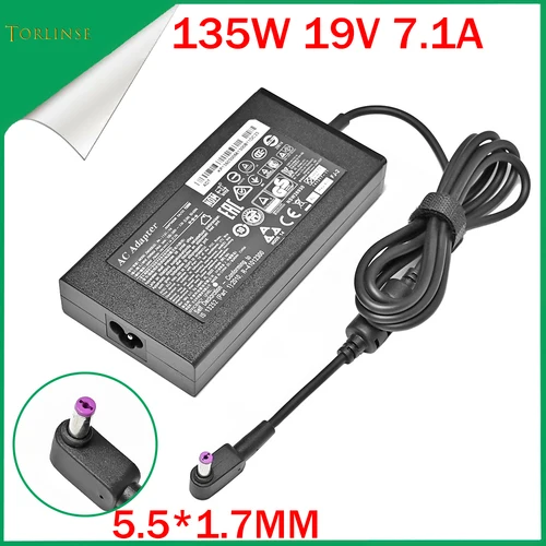 Adaptador de CA delgado de 19V 7.1A KP.13503.007 PA-1131-16 cargador de ordenador portátil para Acer Aspire V5-591 V5-591G Nitro 5 Spin NP515-51