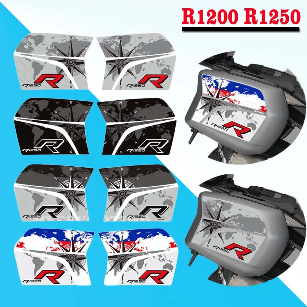 

Motorcycle fuel tank pad, trunk, side cases, stickers, decals for BMW R1200R R1250R R 1200 1250 R R1200 R1250 2021 2022 2023 202