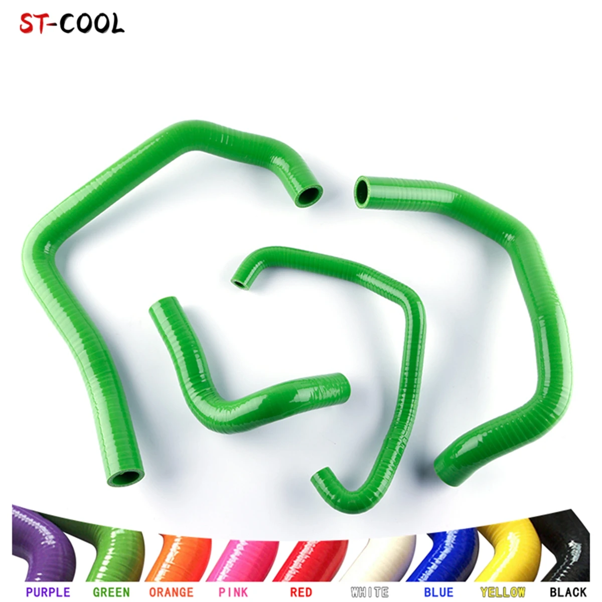 For Kawasaki ZX6R 636 2005-2006 Ninja ZX-6R ZX636 Silicone Radiator Hoses Kit Silicon Tubes 4Pcs 10 Colors