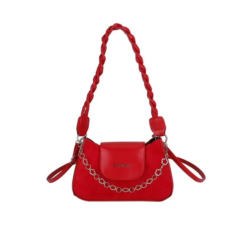 حقيبة الإبط بقفل جديد لخريف 2025 للسيدات متوسطة الحجم للمراهقات لشتاء 2025 #6