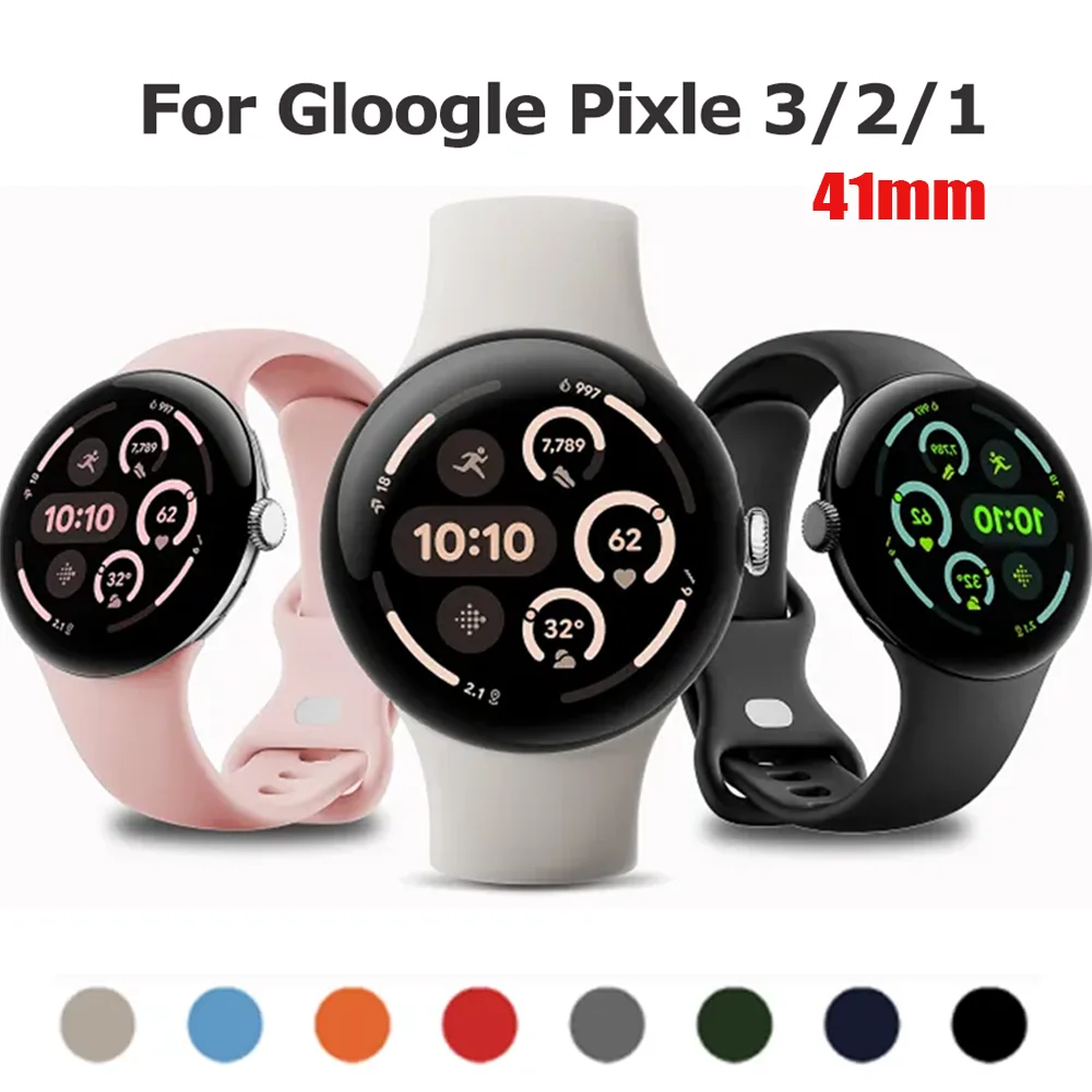 �y�Z�[�����zGoogle Pixel Watch 4 3 41mm 2�Ή� �V���R���������X�g���b�v �X�|�[�c�x���g �X�}�[�g�E�H�b�`�u���X���b�g correa Google Pixel Watch�o���h�p