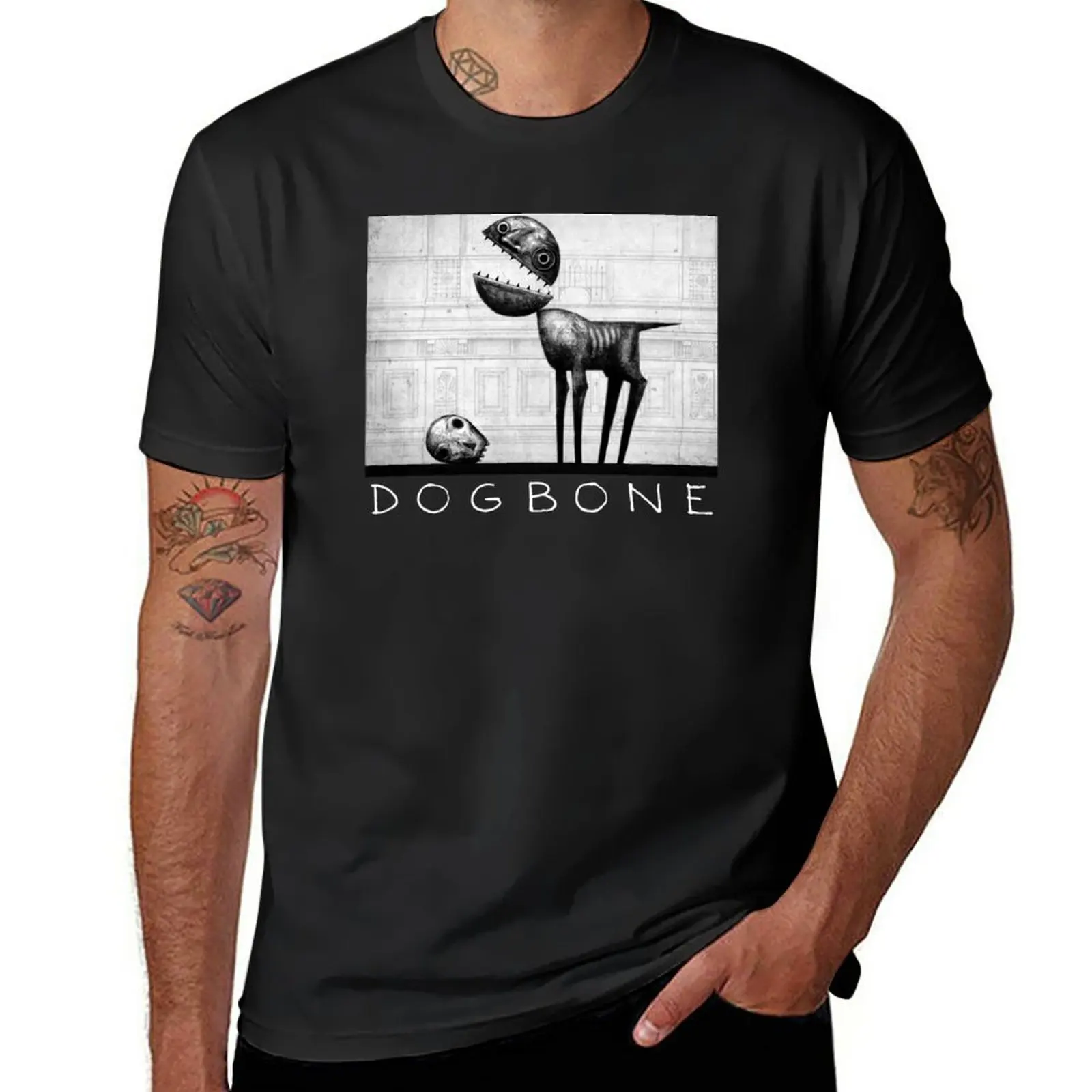 

New Dogbone T-Shirt quick drying t-shirt oversized t shirts mens white t shirts