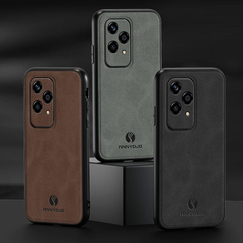 Magnetic Camera Protector Matte Leather Phone Case For Honor 400 Smart 200 Lite Soft Silicone Bumper Cover For Honor 400 200 Pro