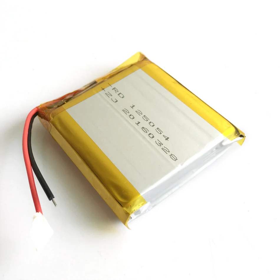 Rechargeable 125054 3.7V 4000mAh LiPo Lithium Polymer Battery for Power Bank Laptop PSP GPS Tablet PC Speaker MID DVD PAD