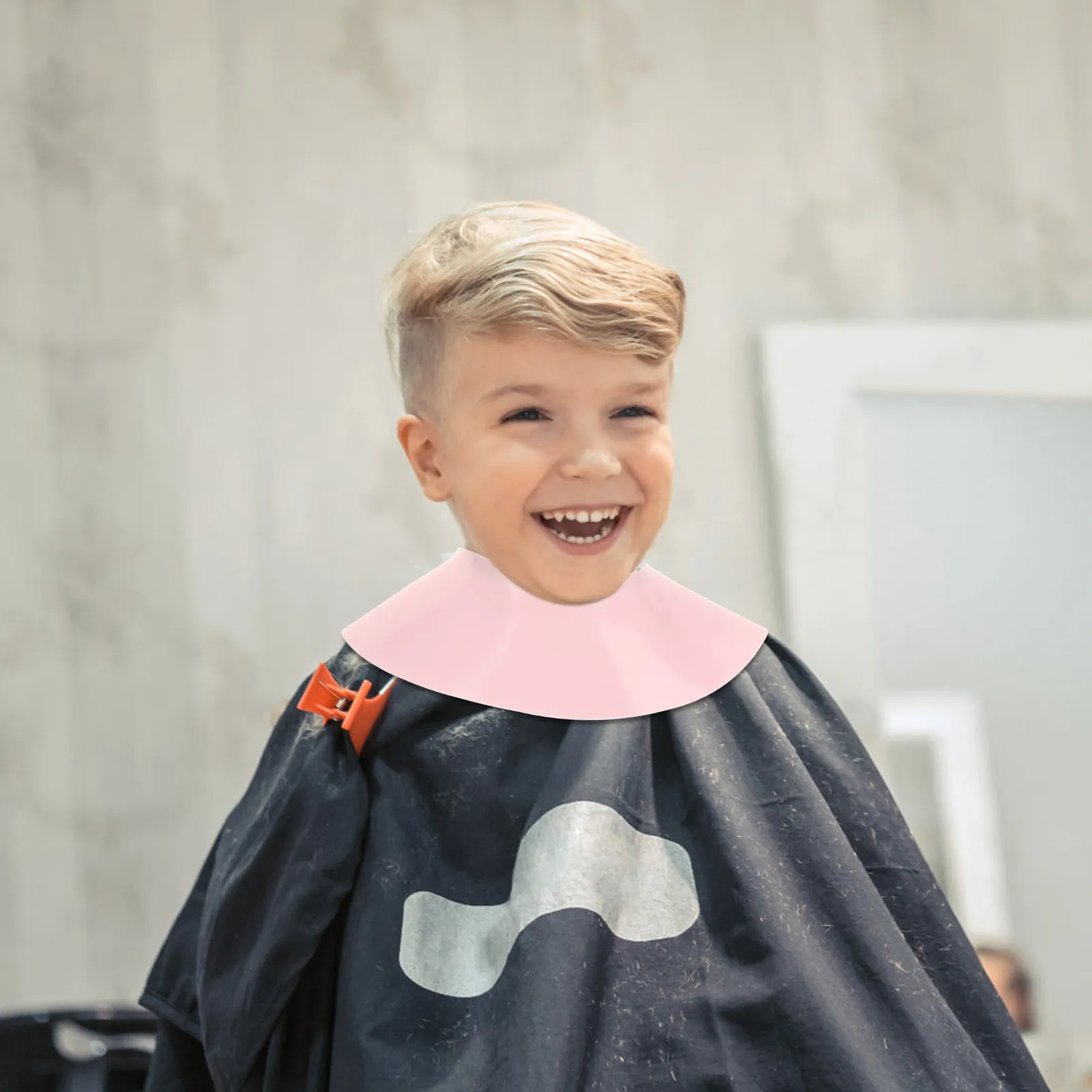 

Silicone Hair Cutting Cape Neck Guard for Haircuts Washing Dying Comfortable Lightweight Smooth Surface Barber Hairdresser Salon