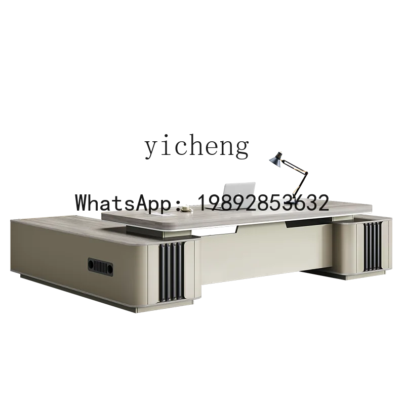 LYY  light luxury boss desk, simple modern manager desk and chair combination office furniture desk, large desk