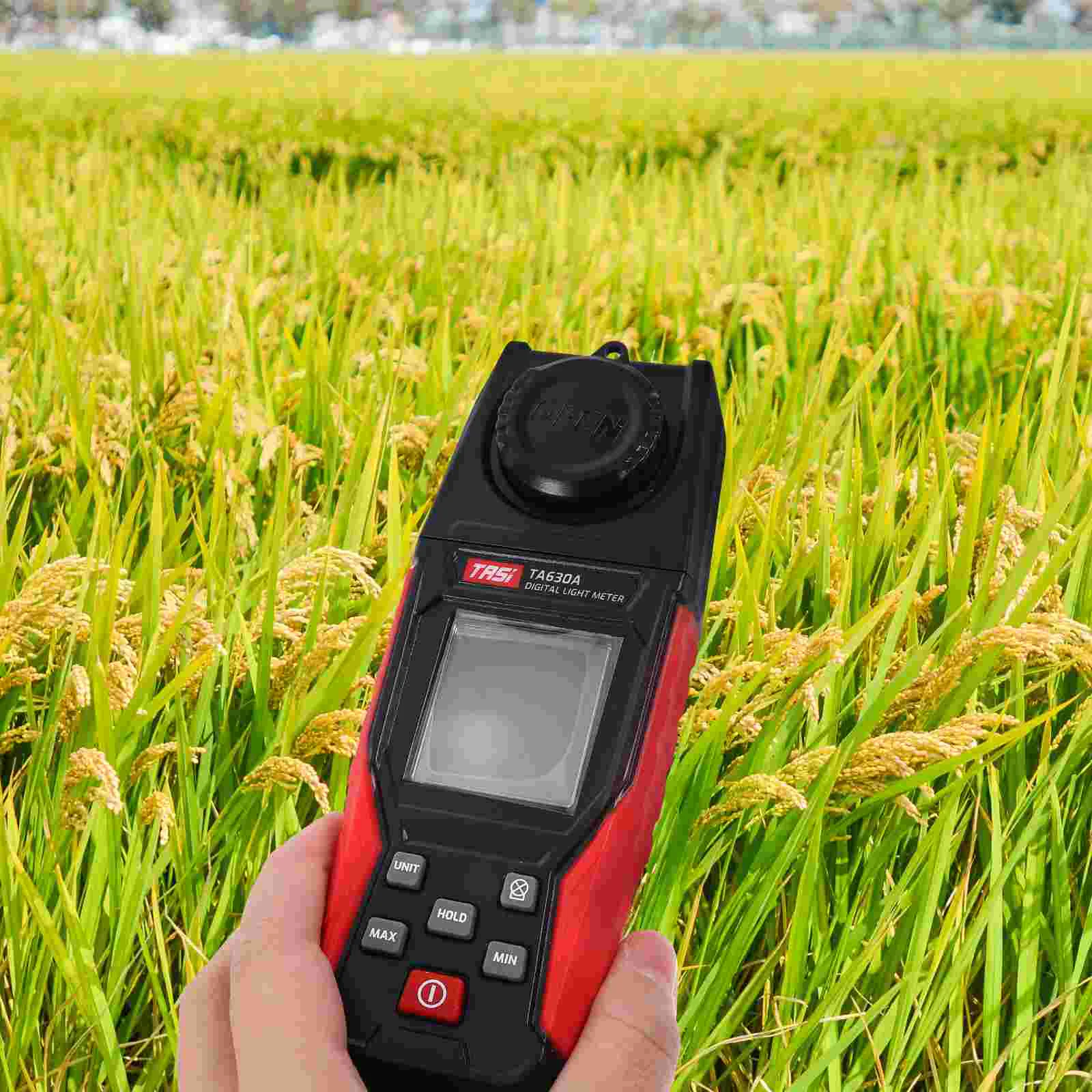 식물용 미터 디지털 디스플레이 광 광도계 휴대용 부드러운 고무 휴대용