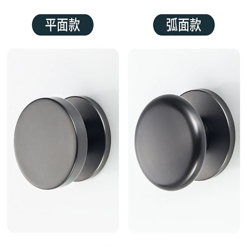 Indoor Bedroom Door Lock Background Wall Door Concealed Handle Invisible Door Single-sided Lock Small Keyhole Circular Handle