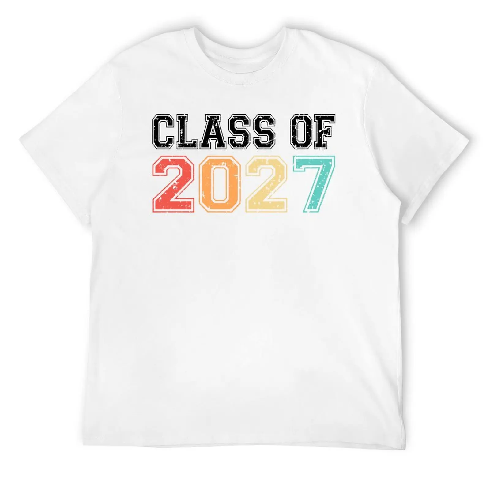 Teachers' Day Class Of 2027 Retro Vintage Men's Pique Polo T-shirt Crewneck Motion Top Tee Novelty Leisure Humor Graphic Eur Siz