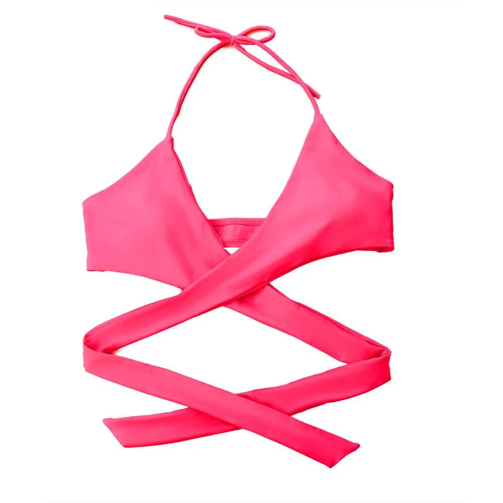 Triangle Bikini Top Brazilian Bandage Swimwear Women Swimsuit Girl Bathing Suits Sexy Traje De Bano Mujer Maillot De Bain Femme
