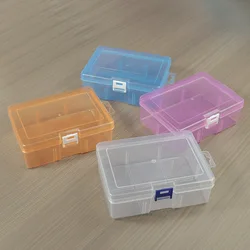 PP Six-section Empty Box with No Insert Plastic Box for Toy Parts Accessories Packaging Desktop Data Cable Storage Box
