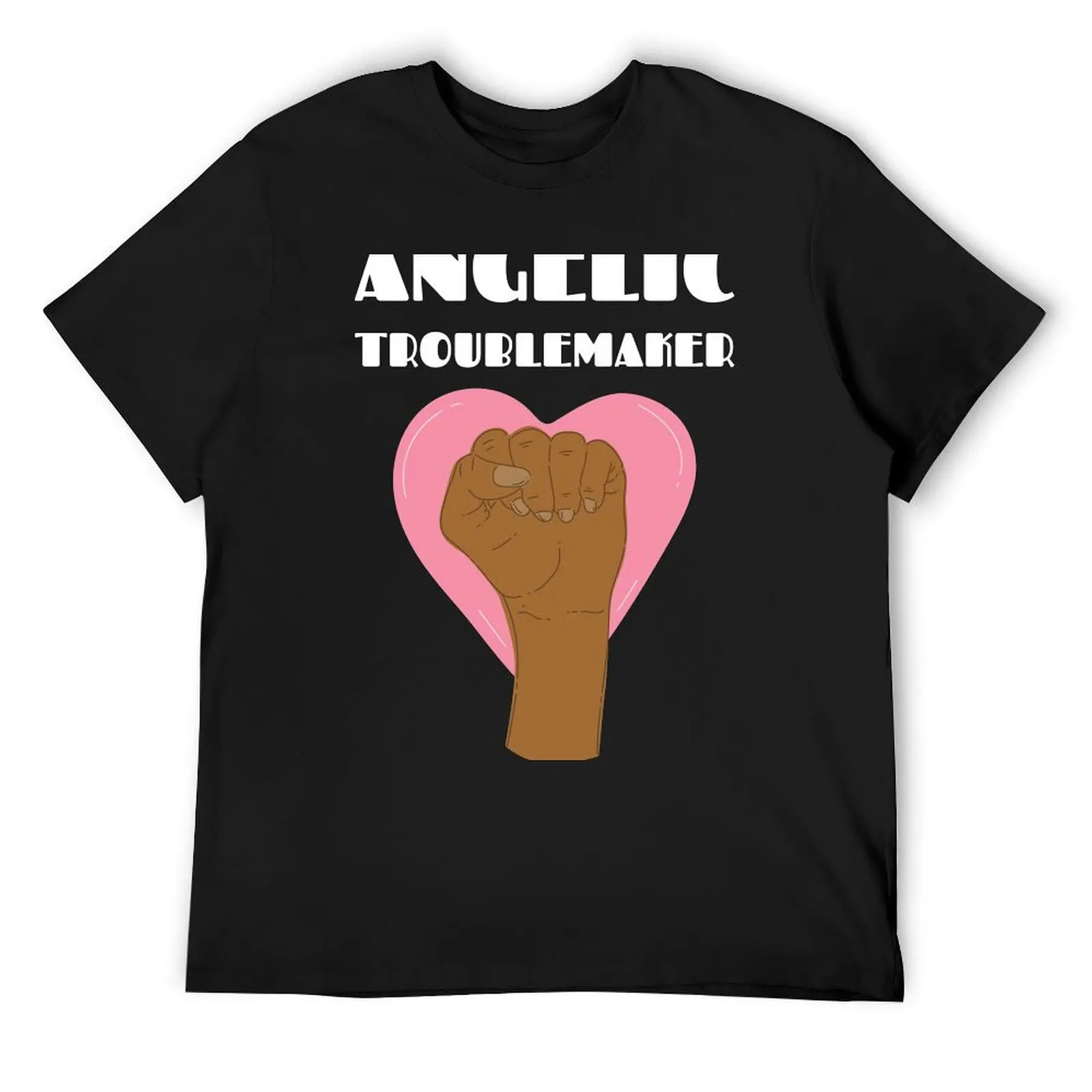 Angelic Troublemaker T-Shirt oversized graphic tee vintage graphic tee cute clothes boys whites compression shirt men