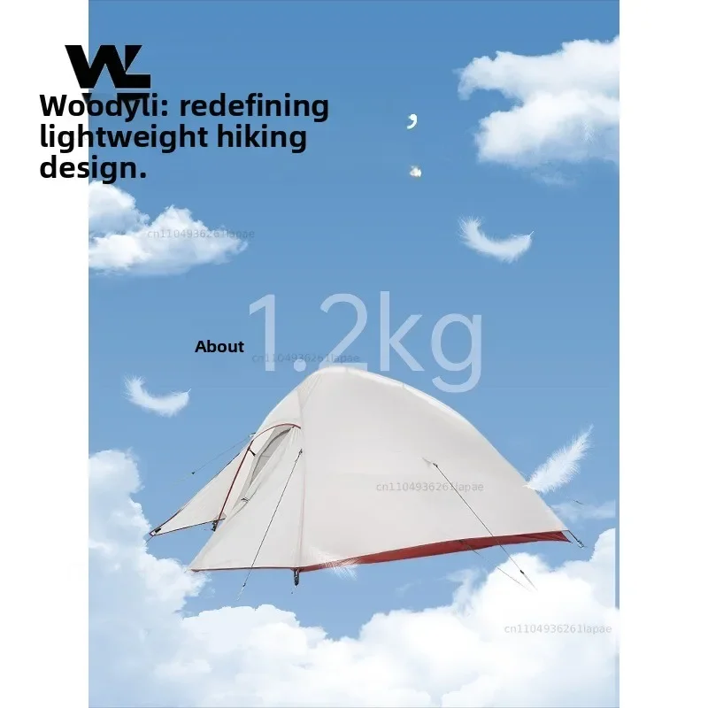 Tent Outdoor Professional Hiking Three Seasons Bill Person 1 Person Ultra Light Camping Camping