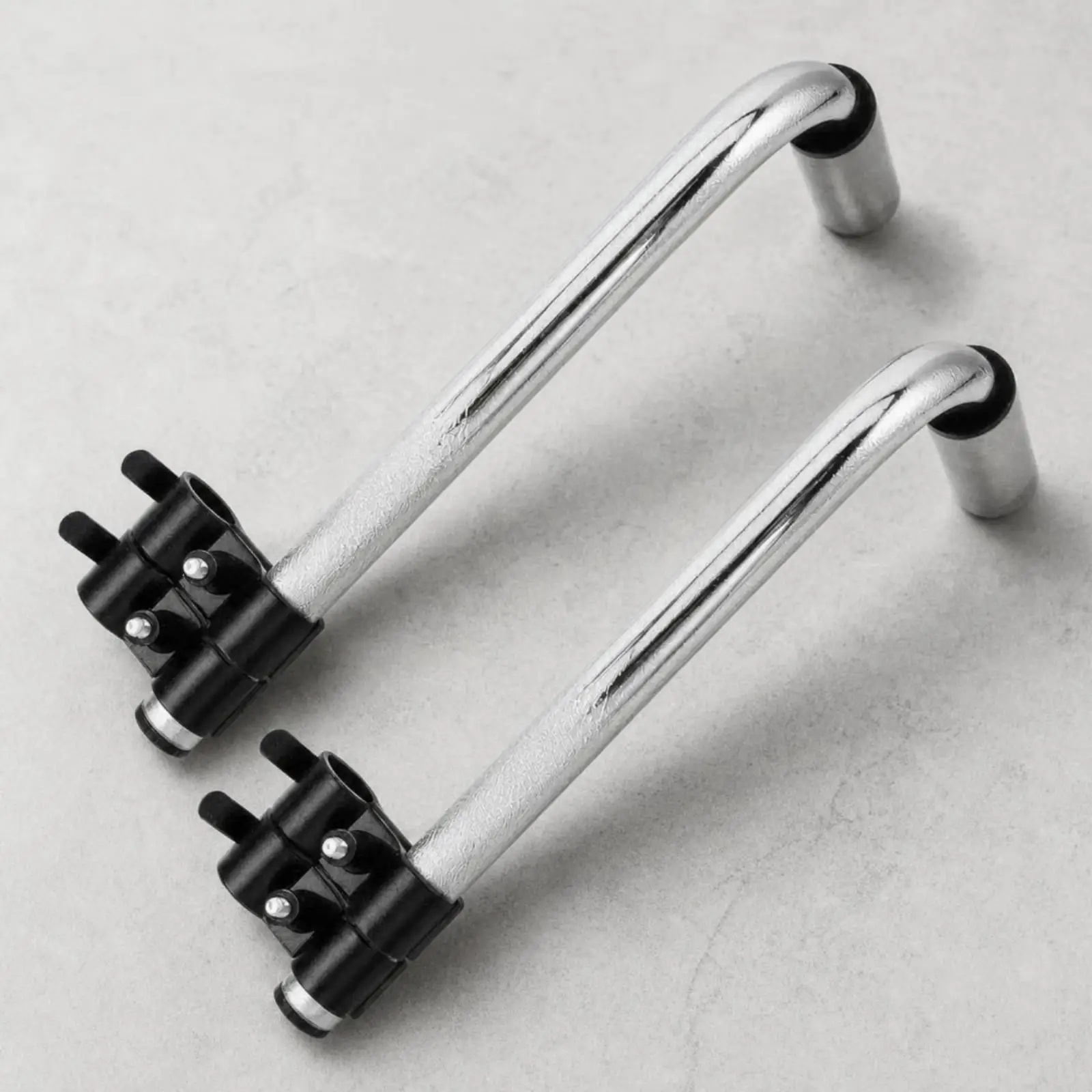 Extension Adjustable Handle Extenders Sturdy Stainless Clamp Foam Padded Grip for Terrain
