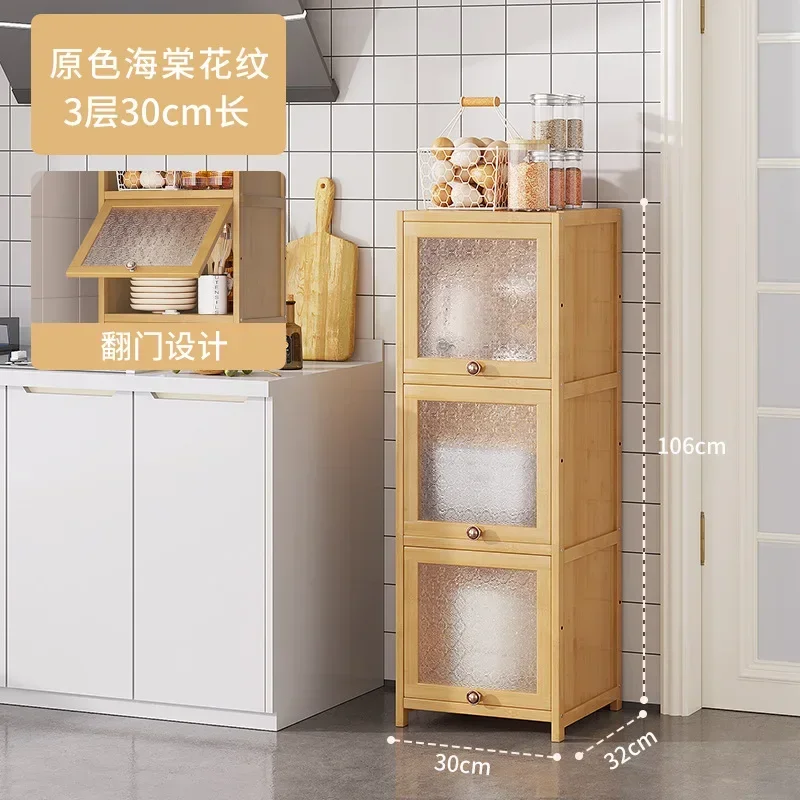 Kitchen Food Organizers Cabinets Sideboards Storage Box Seasonings Container Room Buffets Rangement Cuisine