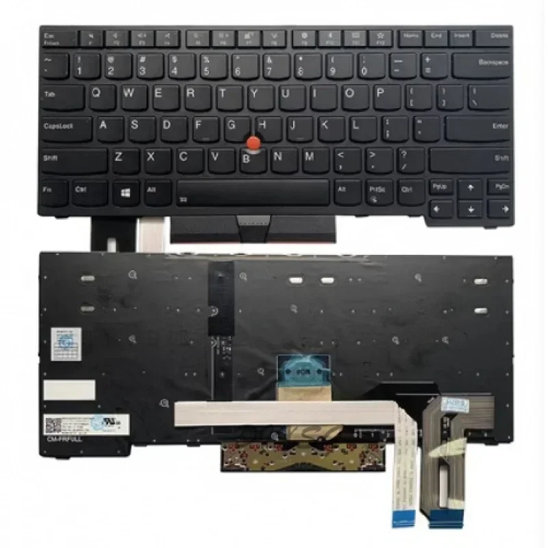 New US Keyboard For Lenovo ThinkPad E480 E485 L480 T480S L380 L490 Yoga English Black 01YP400 01YP440