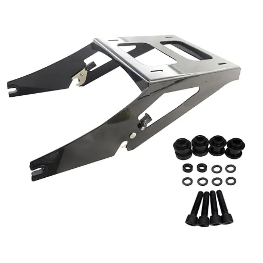 

Мотоциклетный черный двухместный монтажный кронштейн для багажника для Harley Softail Heritage Classic Pak Deluxe 2018Later FLDE FLHC F