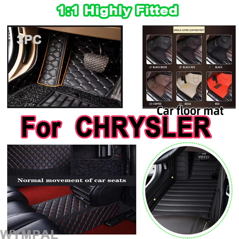 

Роскошные автомобильные коврики для CHRYSLER 200 300 300C 300s 300C Touring 300 Touring Pacifica PT Cruiser Sebring аксессуары