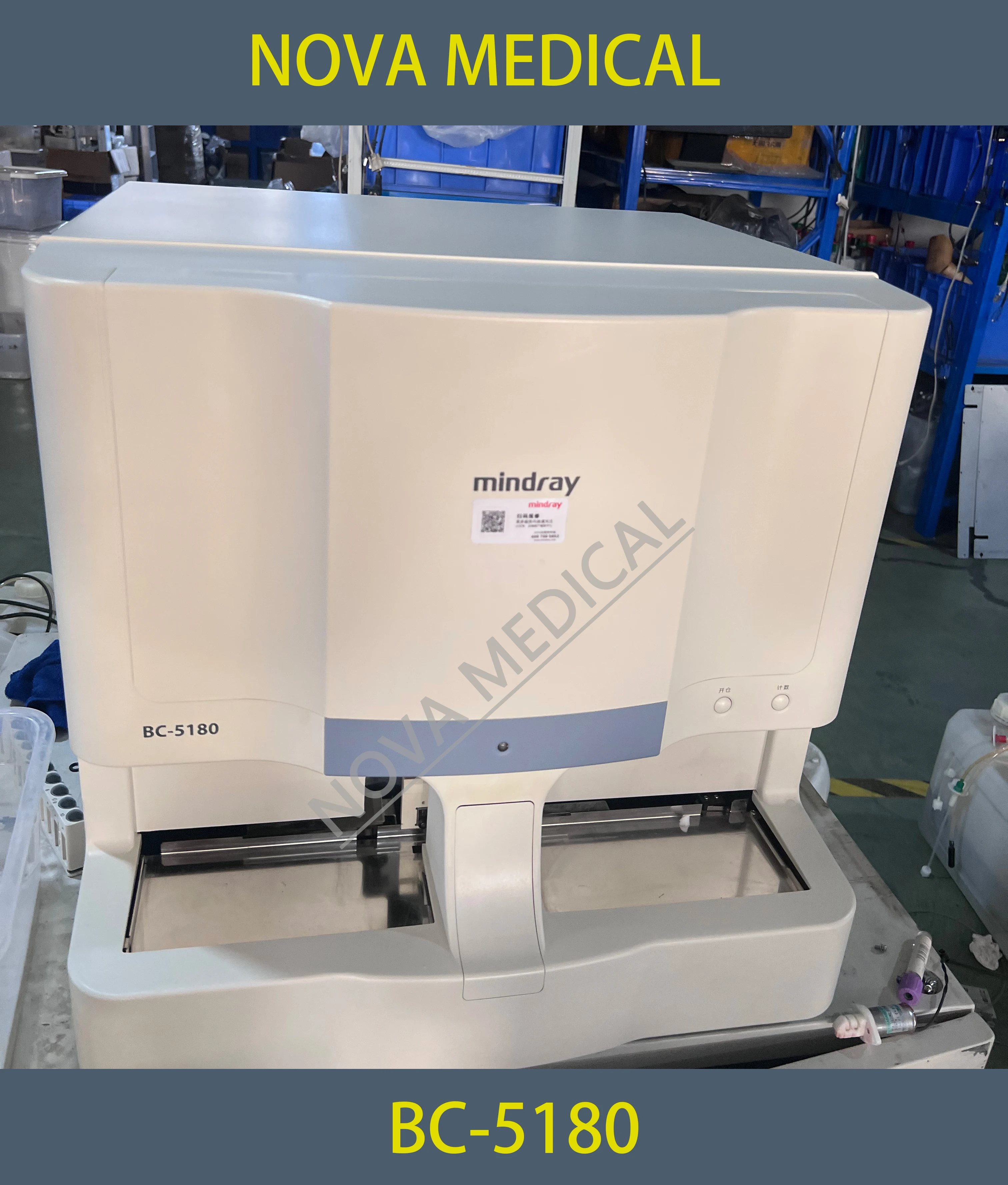 Used Good Condition Mindray BC-5180  5-Part Hematology Analyzer BC-5180