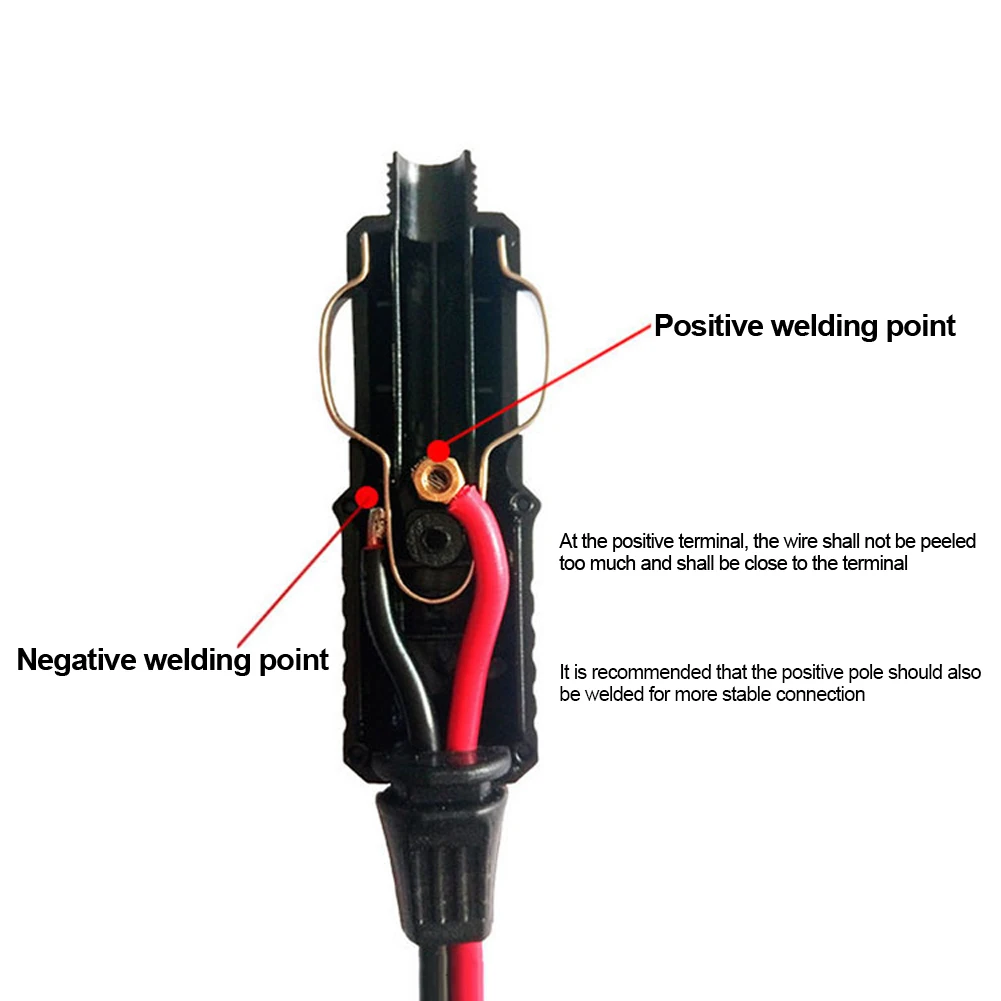 positive and negative on cigarette lighter plug 1Pcs 12/24V 180W Replacement Car Cigarette Lighter Power Plug DC Adapter