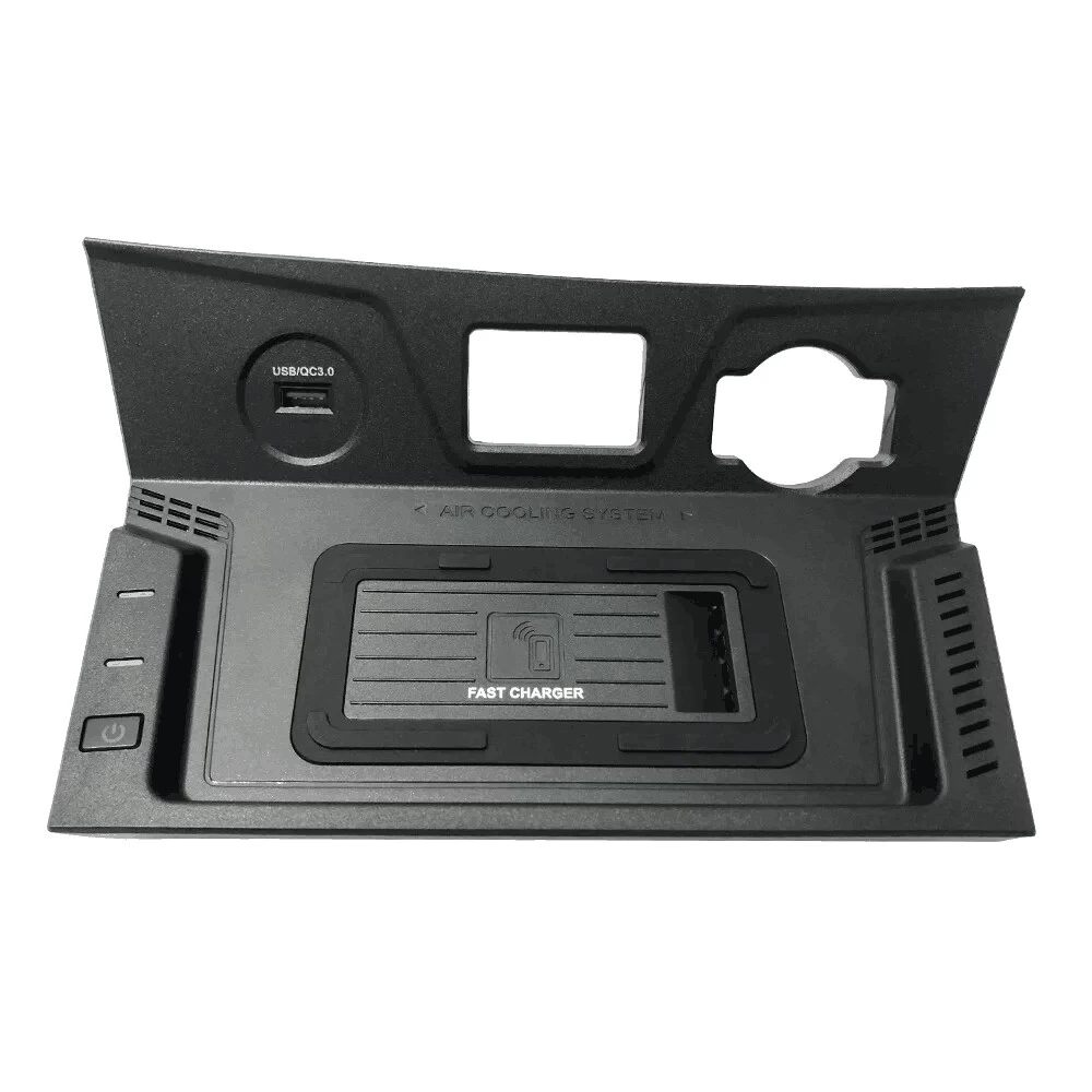Fast wireless charging pad For Hyundai Tucson 2015-2018 phone charger mount mobile holder usb port quick charge accessories