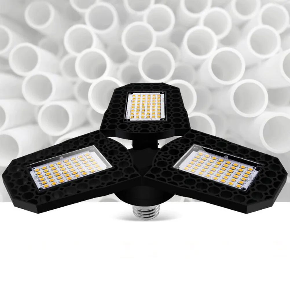 

Светодиодный складной светильник для гаража, промышленный потолочный светильник High Bay 60W, белый, регулируемый, для промышленного освещения