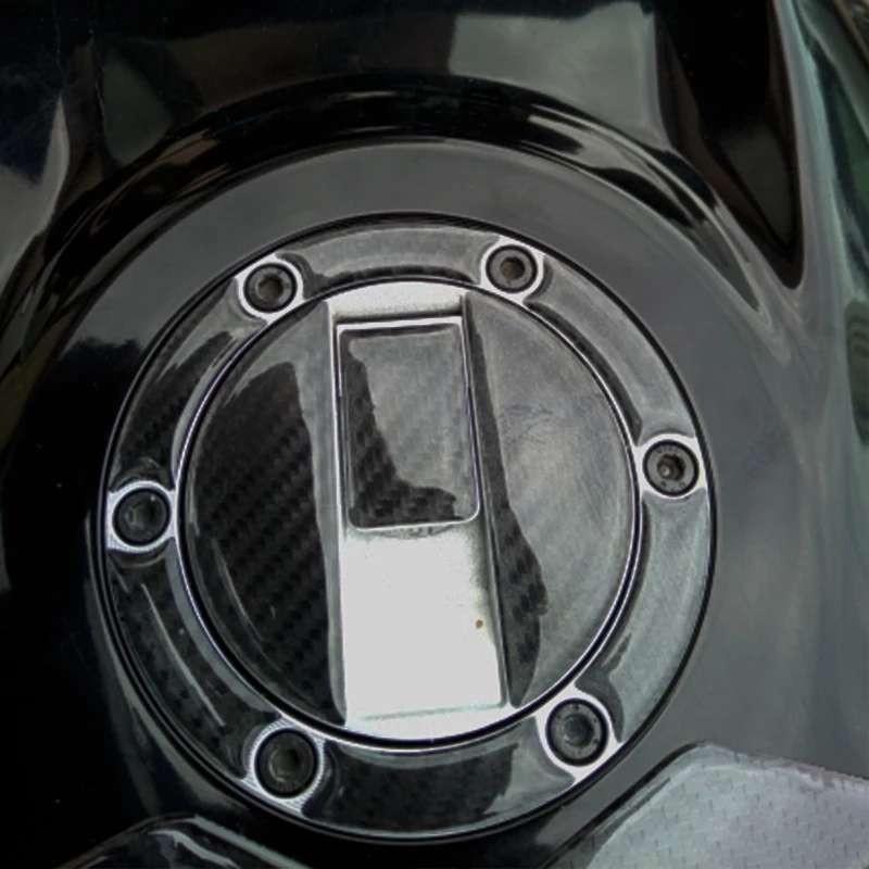 ثلاثية الأبعاد ألياف الكربون خزان الوقود حشو غطاء تغليف ملصقات الشارات الدراجات النارية اكسسوار لأبريليا 750 900 GPR150 125 انتصار 800 675 #5