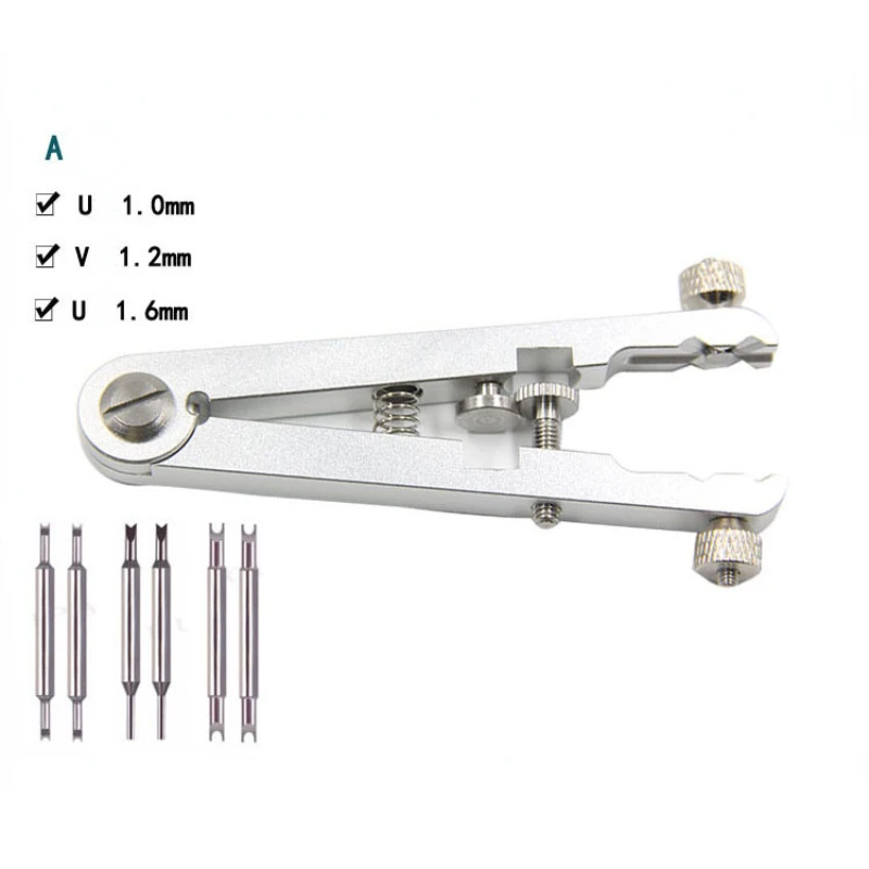 Herramienta de reparación para quitar y reemplazar correa de reloj, abrazadera de reloj, removedor de correa Universal, desmontaje de correa rígida de reloj para ROLX