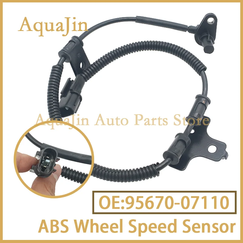 

95670-07110 Датчик переднего правого колеса ABS оси для Kia Picanto SA Morning Euro Star Naza Suria 2004 ~ 2012 2005 2011 OEM 9567007110