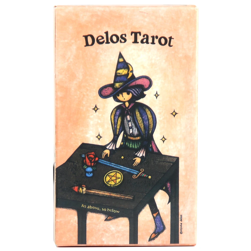 delos tarot 78 Tabletop Cards Of Group Games For Parties, Precognition & Divination Cards