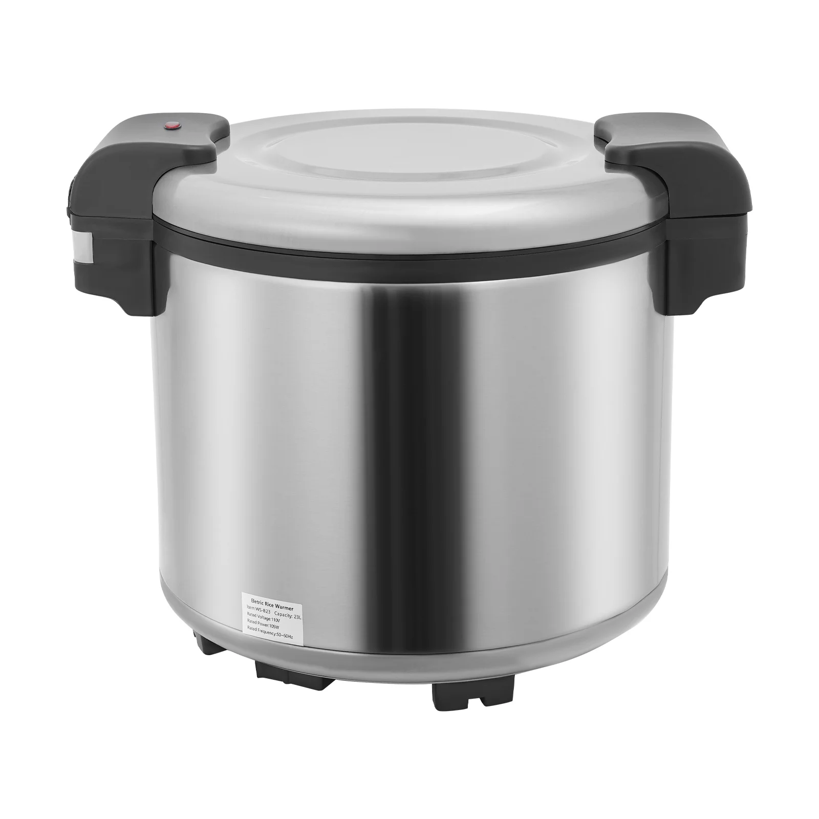 Rice Warmer 23L Stainless Steel Commercial Food Warmer Large Capacity 6.08 Gallon 3D Heating Heat Retention For Restaurants Catering