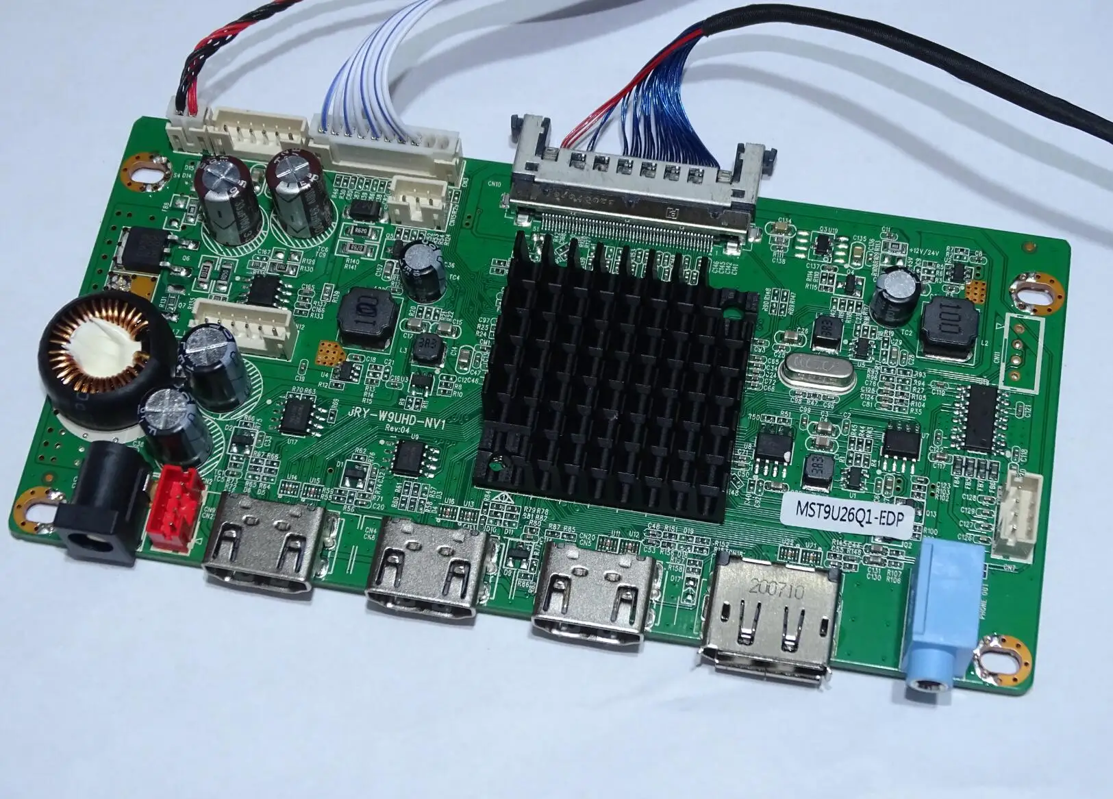 For M280DGJ-L30 4K Screen Driver Board V-by-One 8 lane 51 pins 28inch LCD Control Motherboard UHD 3840x2560