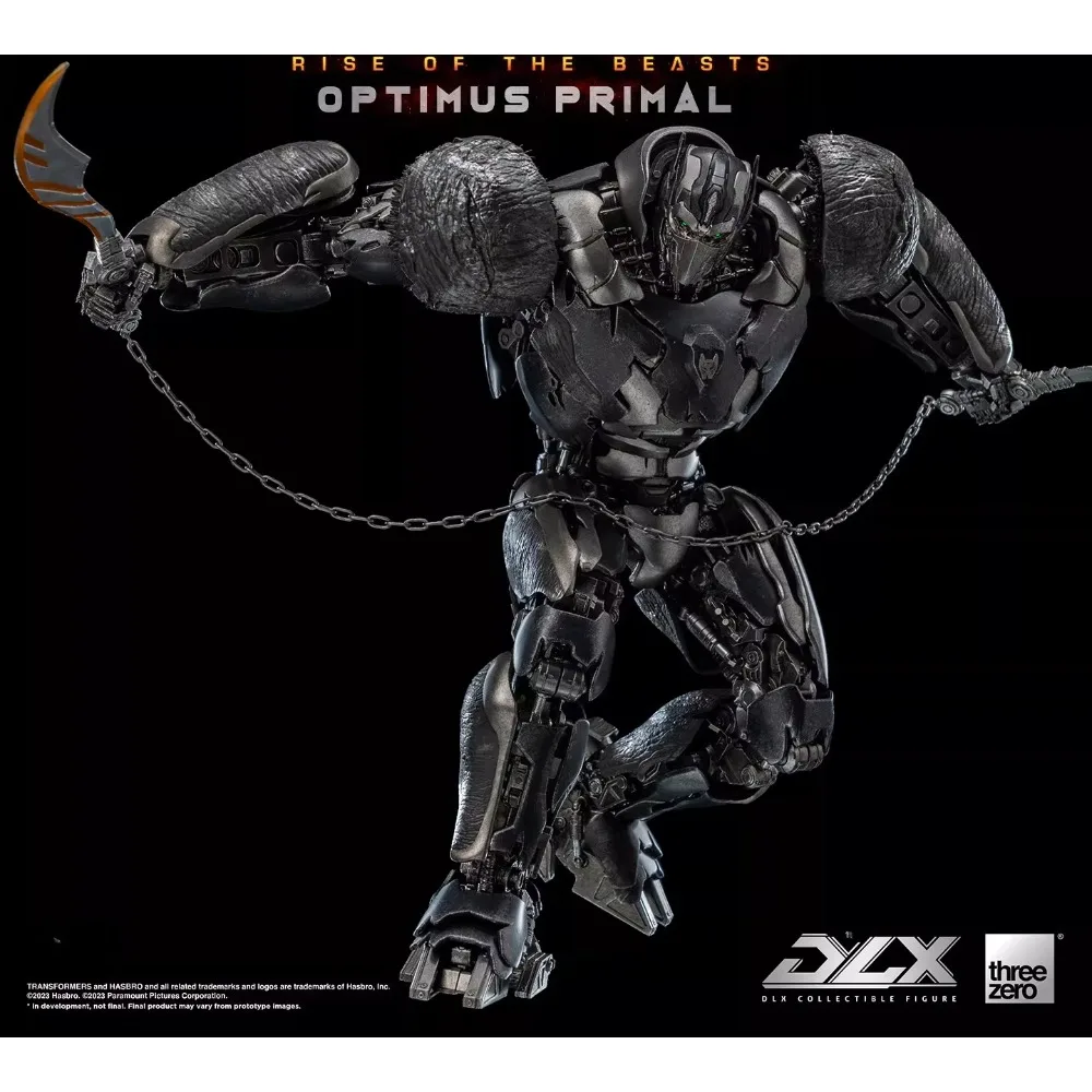 In Stock Mirage Transformation Threezero MDLX Gorilla Captain Mirage Action Figure Collectible view 2