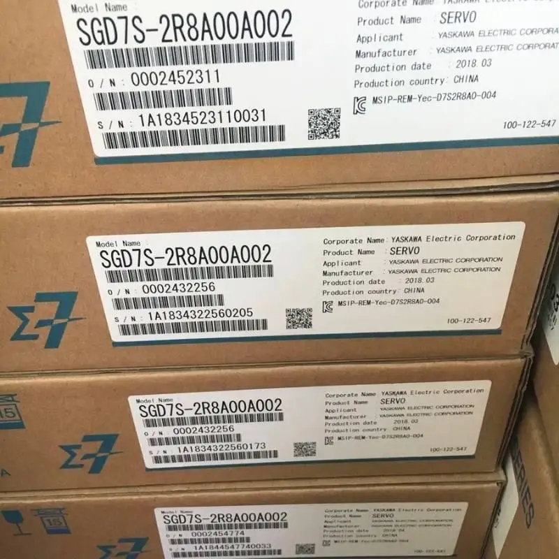 

Yaskawa SGD7S-2R8A00A002 Sevro Drive New In Box 1 Year Warranty