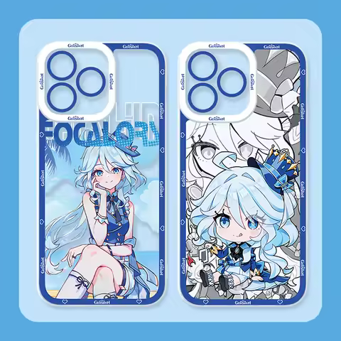 Genshin Impact Case For Samsung Galaxy S23 S22 Ultra S21 S20 FE S10 Plus Note 20 10 9 A14 A24 A34 A54 Clear Soft Silicone Cover
