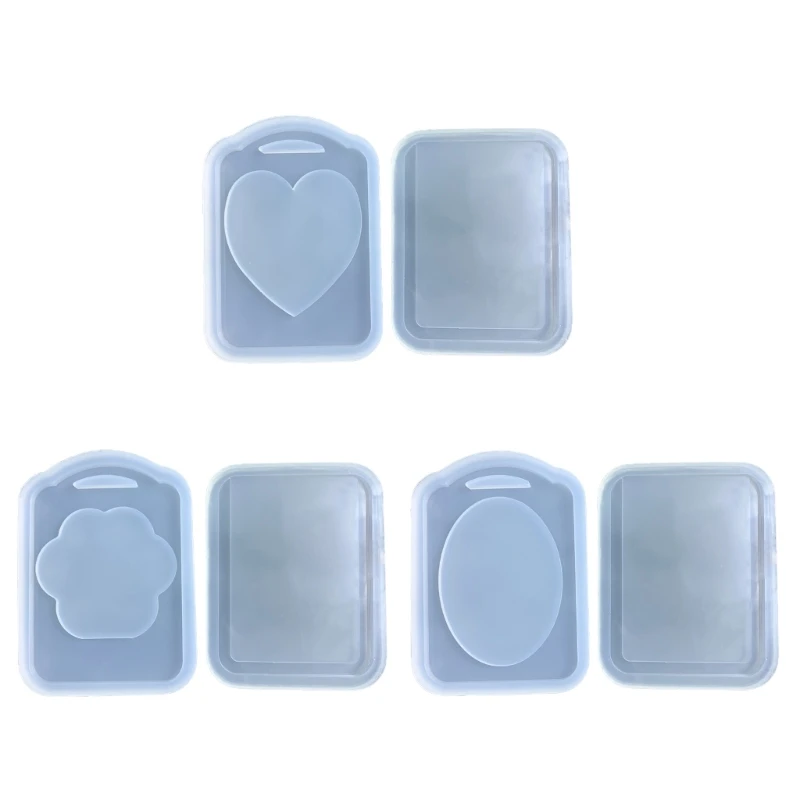 

Clear Silicone Molds Resin Casting Shaker Mold Resin Epoxy Mold for DIY Crafts Pendant Keychain Jewelry Making