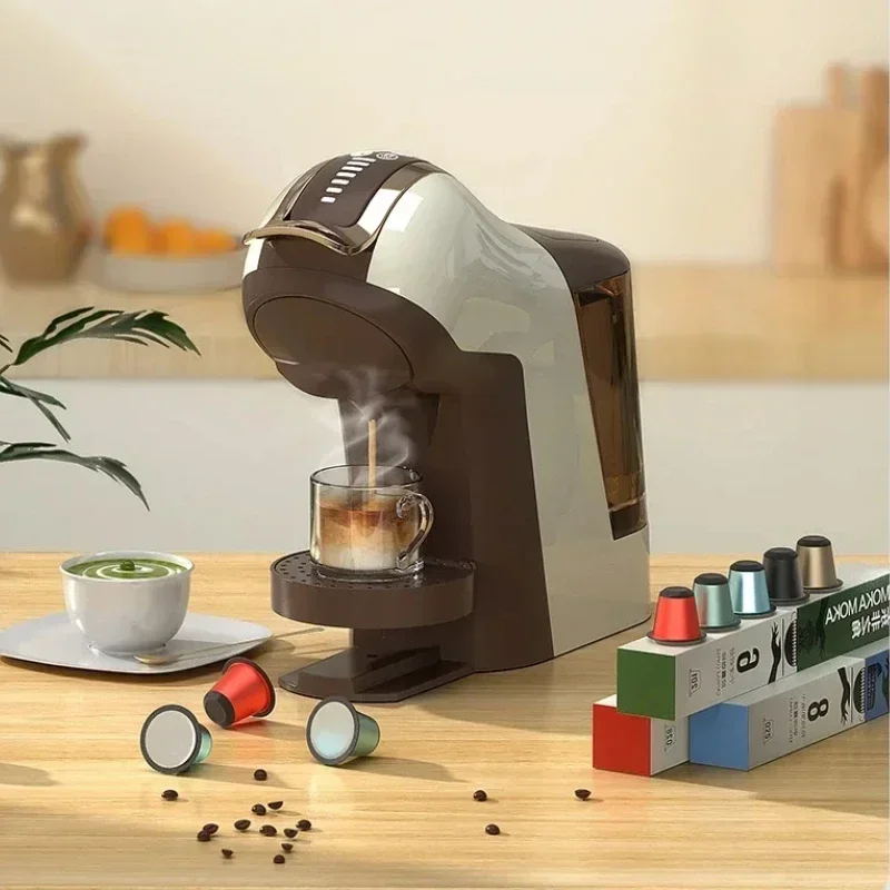 Portable capsule espresso maker coffee machine Fully automatic home small espresso machine Kitchen appliance Household appliance