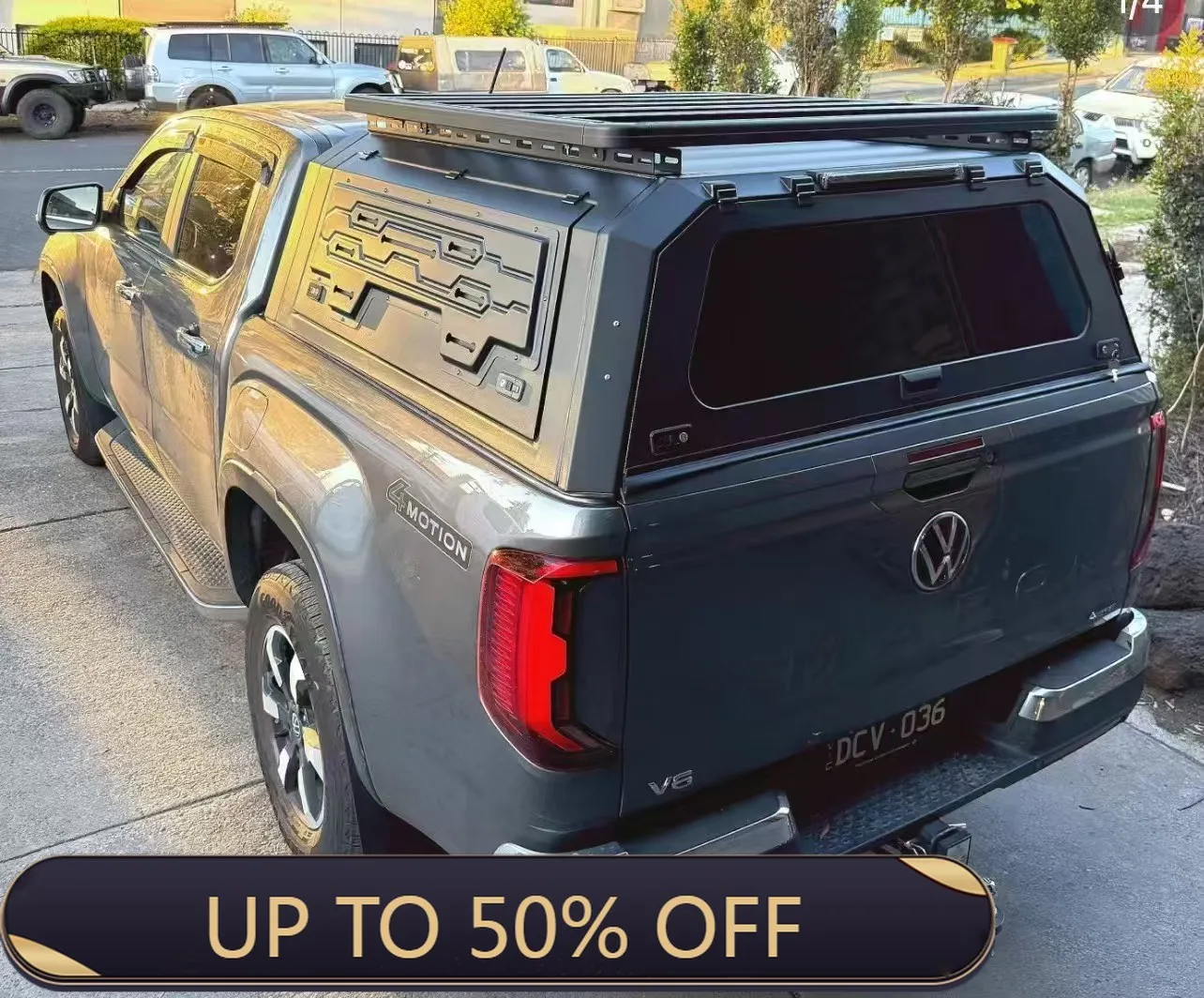

Deren High QualitAluminum Alloy Steel Truck Canopy Locking Tailbox Features for GMC Sierra Isuzu Hilux Pickup NavaraTundra NP300