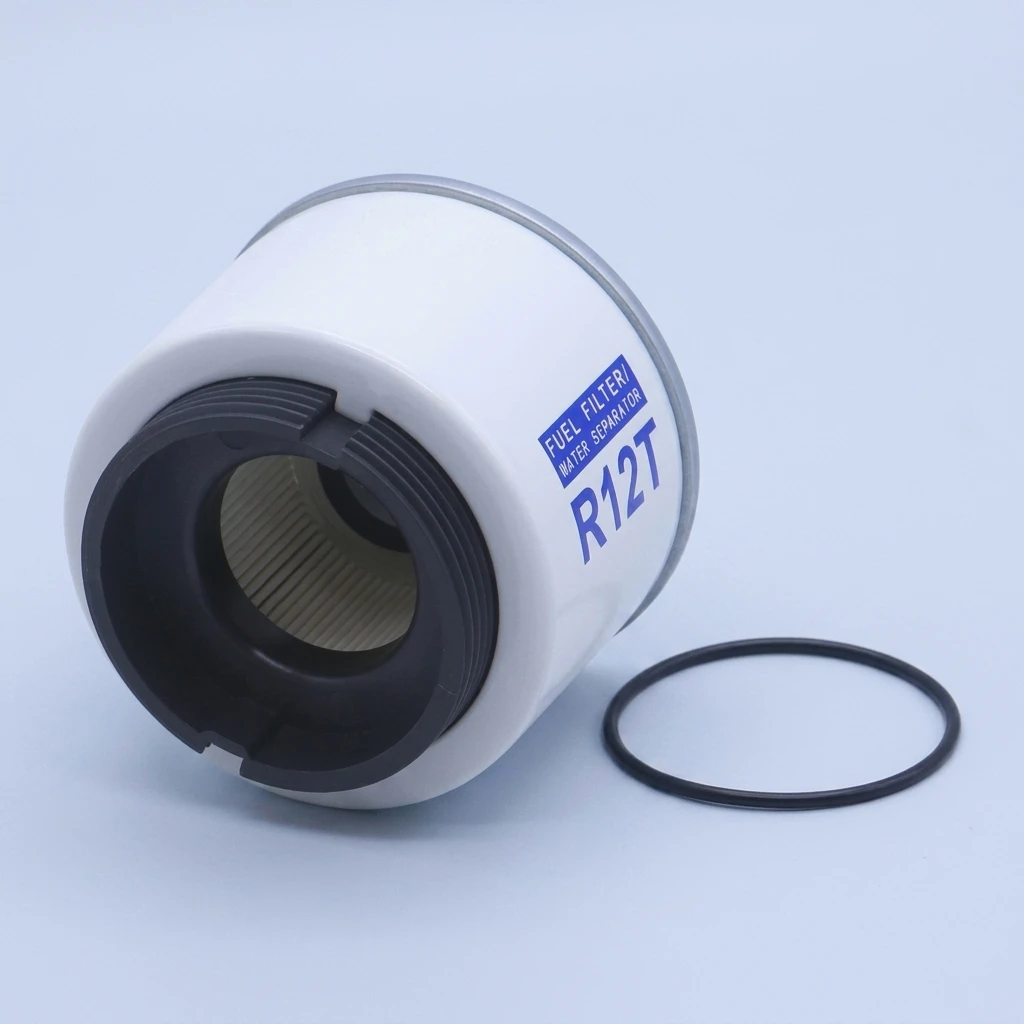 The R12T oil-water separator filter is suitable for speedboats, oil tankers, and small diesel engines.