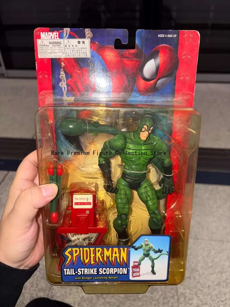 

Brand New Sealed Toybiz Marvel Scorpion Action Figure with Tail Swing Feature from Spider-Man Series (Real Product Photos)