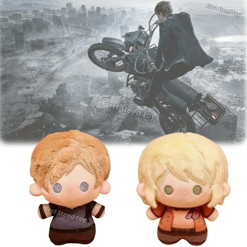 

New Horror Game9 Plush Doll Toy 10 Cartoon Cute Soft Leon Scott Kennedy Ashley Character Peripheral Decoration For Kid Gift