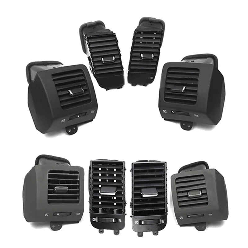 

4Pcs Car Dashboard Air Conditioning Vent Outlet For Toyota Land Cruiser Prado LC120 Lexus GX470 2003-2009