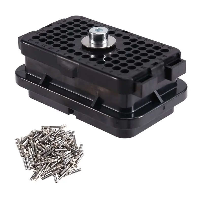 New For CTA C18 573D D6R 325D 324D 329D Compatible 70Pin General Connector ECU Plug W/Terminals 160-7689 160-7690 Computer Board